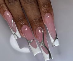 25 Birthday Nails, 2023 Nails Ideas, Ambre Nails, 25 Birthday, 2023 Nails, Tapered Square Nails, Nail Polish Trends, Cute Acrylic Nail Designs