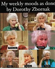 the golden girls are making funny faces for each other's face expressions in this series