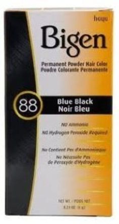 eBay Listing Template Pathway Products LLC Bigen Permanent Powder Hair Color 88 Blue Black 1 ea BrandBigen TypeHair Dye Item Condition None Description Bigen Permanent Powder Hair Color 88 Blue Black 1 ea No Ammonia and no Hydrogen Peroxide required! 100% gray coverage or to enhance natural hair color About us About us ABOUT US We specialize in selling name brand products sourced from distributors located in United States. Thank you for your support. Bigen Hair Color, How To Darken Hair, Hair Dyes, Hair Balayage, Hydrogen Peroxide, Permanent Hair Color, Color Powder, Hair Repair, Natural Hair Color