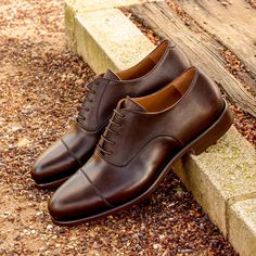 Classico Oxford Shoes - Q by QS Brown Goodyear Welted Almond Toe Oxfords, Timeless Brown Oxford Lace-up Shoes, Timeless Brown Lace-up Oxford Shoes, Classic Brown Almond Toe Oxfords, Classic Brown Oxford Dress Shoes, Brown Goodyear Welted Oxford Lace-up Shoes, Brown Goodyear Welted Oxfords For Derby, Timeless Brown Oxfords For Business Casual, Classic Brown Goodyear Welted Oxford Shoes