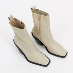 Brand: Billini Size: 9 And 10 Condition: New Mid Stacked Block Heel Closed Pointed Toe With Square Finish Structured Upper Inner Zip Fastening Pull Back Tab Synthetic Upper, Lining And Outsole Heel Height: 8.3cm True To Size Casual Beige Square Toe Boots, Beige Square Toe Boots For Spring, Modern Cream Boots With Square Toe, Cream Square Toe Boots For Work, Cream Round Toe Office Boots, Cream Round Toe Boots For Office, Modern Cream Boots For Spring, Modern Beige Boots For Spring, Modern Beige Spring Boots