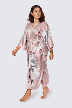 Every day is a little more beautiful in this sophisticated, breathably soft, one of a kind plus size kimono robe. Each botanical print features an original kimono pattern to elevate your wardrobe with inclusive sizing and easy elegance. Perfect as a bridesmaid kimono robe or silk loungewear to add a little luxury to your everyday. Silk Loungewear, Short Kimono Robe, Bridesmaid Kimono, Plus Size Kimono, Kimono Robes, Silk Kimono Robe, Kimono Wrap, Kimono Pattern, Short Kimono