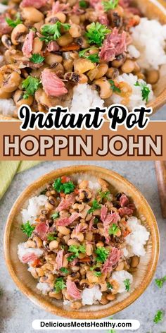 instant pot hoppin john