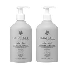 PRICES MAY VARY. Hair in need of color therapy? Hairitage Color Check Color Care Shampoo and Conditioner Set to the rescue! Specially formulated with UV filters to lock in hair color and prevent color washout, oxidation, and fade. This color-enhancing hair shampoo and conditioner replenishes moisture, detangles strands, and leaves hair feeling smooth, soft, and silky for a salon-fresh look. Protect your hair color sun damage and save your strands as your hair will feel healthier and your color w Heritage Hair Products, Hair Shampoo And Conditioner, Boo Baskets, Christmas Presents For Girls, Color Safe Shampoo, Shampoo And Conditioner Set, Wishlist 2024, Moisturizing Conditioner, Color Shampoo