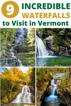 Vermont waterfalls Vermont Day Trips, Vermont Bucket List, Vermont Spring, Quechee Vermont, Shelburne Vermont