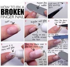 Fast and Easy DIY Methods for Fixing Cracked or Broken Fingernails Split Nails, Broken Finger, Dry Nail Polish, Dry Nails