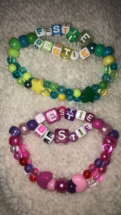 Rave Candy Ideas, Edc Kandi Ideas, Matching Couple Kandi Bracelets, Trio Kandi Bracelets, Matching Bestie Bracelets, Rave Candy Bracelets Ideas, Best Friend Kandi Bracelets, Rave Kandi Ideas Funny