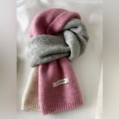 Warm Winter Knitted Scarf Women Fashion Thick Yarn Neckerchief Muffler Shawl Neck Wraps Bufandas Long Approximately 60” Muffler For Women Winter, Cold Weather Acrylic Scarves, Trendy Pink Scarves For Fall, Trendy Pink Scarf For Fall, Winter Soft Scarves, Trendy Pink Scarves One Size, Trendy Pink Scarves, Pink Knitted Fall Scarf, Winter Knit Scarf