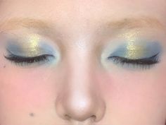 #goldandblue #eyeshadow #shimmer #glitter #aesthetic #aestheticoutfits #smallinfluencer #outfitoftheday #ootd #pinterest #ootd #outfitinspo #outfitinspiration #outfitgoals #stylegoals #styleguide #microinfluencer #explorepaige #y2kaesthetic #y2k #fashioninstas #fashiondaily #streetstyle #bossbabe #girlssupport #instagood #fashion #fashioninspo Aesthetic Eyeshadow Looks, Blue Fairy Makeup, Makeup Eye Color, Pastel Eye Makeup, Eyeshadow Shimmer, Eyeshadow Blue, Glitter Aesthetic, Blue Eyeshadow Looks