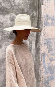 FInal Sale, last ones Featuring A fantastic large brim hat to keep you covered up this summer from harsh sun rays. Made in Italy by renown hat designer Reinhard Plank. We love his chic shapes and they work wonderfully with our collection! A true Favorite! This one has subtle indents to give a wonderful sleek shape Colo Large Brim Hat, Italy Summer, Summer Hat, Sun Rays, Beautiful Hats, Brim Hat, Girl With Hat, Summer Hats, Costume Design