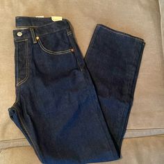 Brand New Levi’s 501 ‘93 Straight Jeans Classic Levi's Jeans, Classic Blue Levi's Jeans, Levi's Casual Selvedge Bottoms, Casual Levi's Selvedge Bottoms, Men’s 501 Jeans, Levi’s 501, Mens Straight Jeans, Levis 501, Levis Men