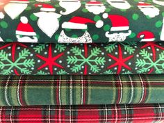 "ATTENTIONWE ARE AT FULL CAPACITY FOR  DELIVERY BY CHRISTMAS FOR 2023 . You can still place an order, however..we can not guarantee that it will ship, or that you will  receive it by Christmas Day!Our Red and Green Christmas Flannel pants have \"DEEP\" side pockets! Listing is for one pair of pajama pants. - 100% cotton flannel - Handmade in the USA by me in Virginia - adjustable 3/4\" no-roll elastic waist with fabric ties - adult sizes have deep pockets!  - mens pants have fly with clear KAM snap closure - we offer 5 inseam options  How do you find your size?????   measure your hips and then look at the size chart,   Women's                                            Waist:  XS (25-27)  S(28-29)     M(29-30    L(31-32)  XL(32-33)   XXL(34-36) inches                     Hips;    XS(31-33) Christmas Flannel Pants, Christmas Pj Pants, Christmas Pajama Pants, Family Pjs, Red And Green Christmas, Christmas Pj, Christmas Flannel, Flannel Pajama Pants, Flannel Pants