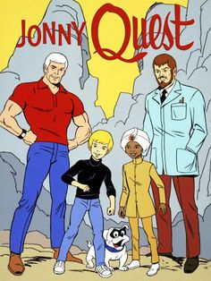 an image of johnny quest and his family