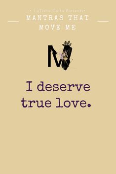 i deserve true love by mantass that move me