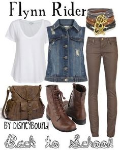 Flynn Rider, Fandom Fashion, Disney Bound Outfits, Disney Inspired Outfits, Fandom Outfits