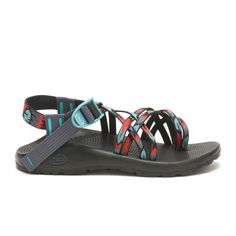 Chaco ZX/2 Classic Active Sandal (Women) - Aerial Aqua Sandals - Backstrap - The Heel Shoe Fitters Sandal Design, Wide Width Sandals, Wrist Wrap, Casual Running Shoes, Classic Series, Designer Sandals, Trail Running Shoes, Casual Sandals, Sandal Women