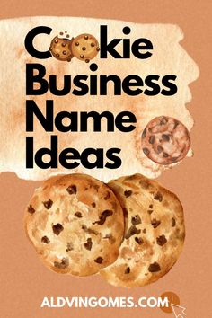 Cookie Business Names, Cookie Business Name Ideas Cookie Business Names, Biscuit Names, Dessert Names, Bakery Names, Shop Name Ideas, Cookies Branding, Bakery Branding