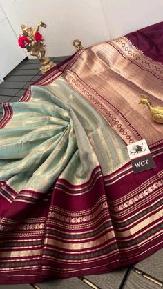 Banarasi Silk Saree Bridal, Silk Saree Bridal, Saree Draping Styles, Pattu Saree Blouse Designs, Mysore Silk Saree, Wedding Saree Collection