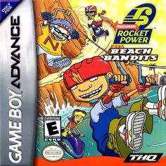 Rocket Power: Beach Bandits - Game Boy Advance [Pre-Owned] Generic Front Cover Battle Robots, Rocket Power, Classic Video Games