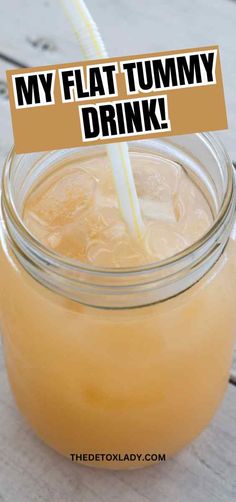 2 Homemade Detox Drinks For A Flat Tummy - The Detox Lady Detox Night Drink, Detox Morning Drink, Body Detox Drinks, Flat Tummy Drink, Easy Detox Drinks, Fat Flush Drink, Detox Drinks Flat Tummy, Flat Tummy Tea, Bedtime Drink