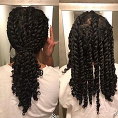 Hair Growth Secrets, Protective Hairstyles For Natural Hair, Natural Hair Twists, Pelo Afro, Long Natural Hair, Natural Hair Inspiration, Penteado Cabelo Curto