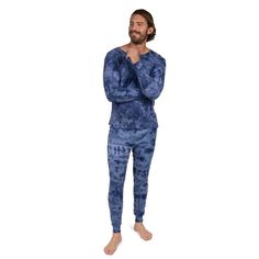 Wearers are guaranteed to love matching with others in their Mens Two Piece Cotton Pajamas, all while they enjoy its comfortable qualities. Its long-sleeved shirt easily complements the breathable pants, and its ribbed cuffs provide an overall slim feeling for the wearer. The cotton material with tagless labels work together to ensure the most convenient fit for sleeping or lounging. Choose among many different hand-dyed patterns for those matching occasions, such as beige, navy, plus so many mo Cotton Long Sleeve Leisure Sleepwear, Cotton Long Sleeve Sleepwear For Leisure, Relaxed Fit Long Sleeve Sleepwear For Leisure, Swirl Tie Dye, Outfits Unique, Cotton Pjs, Cute Sleepwear, Cotton Pajamas, Hand Making