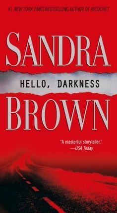 the cover of sandra's novel, hell darkness brown by david r sanders