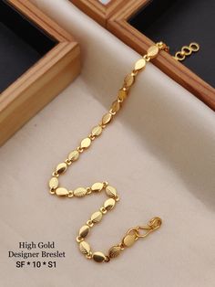 Plain Gold Chain Designs For Women, Gold Chain Designs For Women, Plain Gold Chain, Mugappu Chain, Bridal Jewellery Inspiration, Gold Bracelet Simple, Gold Jewels Design, Alphabet Jewelry