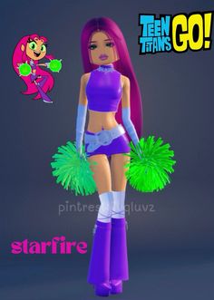 creds to me @ivqluvz #dresstoimpress #dti #teentitans Dress To Impress Starfire, Starfire Dress To Impress Theme, Enchanted Night Dti, Dti Roblox Avatar, Blue Dress To Impress, Suede Jacket Outfit, Duo Dress, Dress Impress