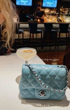 Blue Chanel, Loewe Puzzle Bag, Chanel Brand, Handbag Essentials, Shoes Outfit Fashion, Luxury Purses, Girly Accessories