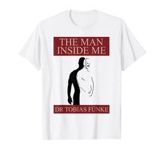 the man inside me dr tobaas funkye t - shirt on a white background