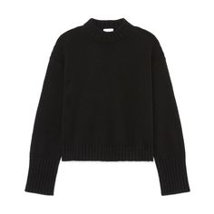 G. Label by goop Relaxed Crewneck Sweater in Black, Small: If you’ve been on the hunt for a simple yet beautiful sweater you can wear everywhere, with everything, consider your search over. Knit in Italy from midweight virgin wool, this cozy crewneck is relaxed and slightly boxy through the body, meaning it layers like a dream. It also drapes nicely around the shoulders. We’re especially fond of the extended ribbing at the cuffs—it’s become something of a G. Label signature.100% virgin wool Made Dream It, Beautiful Sweater, Crewneck Sweater, Black Sweaters, A Dream, Crew Neck Sweater, Top Brands, Knitwear, Crew Neck