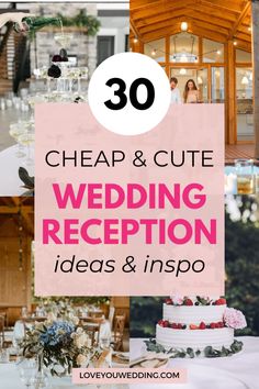 30+ Creative & Budget Wedding Reception ideas. Looking for fun and affordable ideas for your wedding reception? You’re in the right spot! We’re sharing 30+ budget-friendly tips to help you plan the perfect wedding reception. From cheap decorations to affordable food options, we’ve got everything you need to make your small or DIY wedding reception amazing and budget-friendly. Click for more wedding party ideas! Outdoor Wedding Reception On A Budget, Cheap Summer Wedding Ideas, Low Budget Wedding Reception, Clubhouse Wedding Reception, No Dinner Wedding Reception, October Wedding Reception Ideas, Wedding Reception Table Decorations Diy, Budget Wedding Reception Ideas, Backyard Wedding Ideas Reception