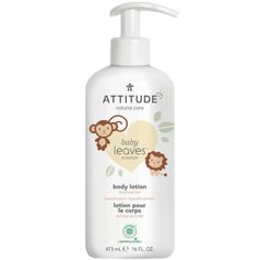 Description The ATTITUDE Pear Nectar Baby Body lotion moisturizes your child's skin so they can grow, play and sleep as comfortably as possible. Made with worry-free, hypoallergenic and natural ingredients, they'll be safe, soft and set to adventure wherever her curiosity takes her. Directions: Dispense a small amount of lotion into your hands and apply over body. Size: 473 ml. Ingredients Aqua/water/eau, glycerin, glyceryl stearate, dicaprylyl ether, butyrospermum parkii (shea) butter, glycine soja (soybean) oil, cetearyl olivate, sorbitan olivate, cetearyl alcohol, cetearyl glucoside, potassium sorbate, sodium benzoate, citric acid, parfum/fragrance*, xanthan gum. *derived from natural ingredients. Pear Nectar, Sodium Benzoate, Cosmetic Skin Care, Soybean Oil, Citric Acid, Be Safe, Baby Body, Xanthan Gum, Body Size