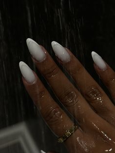 Nude Pink Acrylics, Sparkly Ombre Nails, Nude Sparkly Nails, Nice Hands, Colourful Acrylic Nails, Ballerina Acrylic Nails, Acrylic Nails Stiletto, Natural Nails Manicure, Nails Stiletto