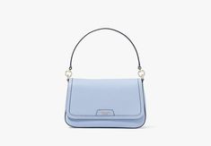 Hudson Flap Shoulder Bag | Kate Spade New York Flap Shoulder Bag, Chic Bags, Classic Flap, Kate Spade Bag, Crossbody Strap, Kate Spade New York, Pebbled Leather, Continental Wallet, Convertible