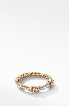 David Yurman Petite Helena Diamond Ring | Nordstrom Diamond Guide, Jewelry Lookbook, David Yurman, Pave Diamonds, Rose Gold Ring, Diamond Ring, Gold Rings, Jewelry Accessories, Lookbook