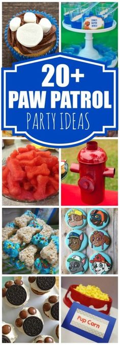 20 + paw patrol party ideas