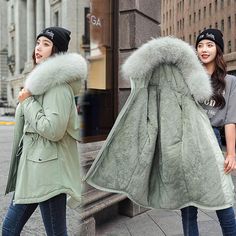 Brand Name: vielleichtStyle: CasualHooded: YesFilling: Polyester FiberOrigin: CN(Origin)Season: WinterClothing Length: RegularAge: Ages 18-35 Years OldClosure Type: zipperModel Number: 818Sleeve Length(cm): FullMaterial: PolyesterThickness: Thick Winter)Fabric Type: BroadclothType: RegularPattern Type: SolidGender: WOMENWeight: 1.2kgDecoration: PocketsWholesales: AcceptedDropshipping: Accepted Long Winter Jackets Women, Warm Winter Jacket, Fur Lined Coat, Winter Fur Coats, Fur Collar Jacket, Wool Winter Coat, Warm Winter Jackets, Hooded Parka, Womens Parka