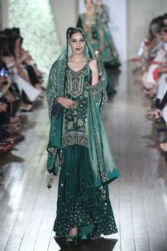 ******ZARAH******* Visit us at https://www.facebook.com/zarahclothing/ ********************************************************** Embroidery Quotes, Gharara Designs, Ideas For Embroidery, Bridal Suits, Sharara Designs, Bridal Styling, Nikkah Dress, Pakistani Style, Pakistani Couture