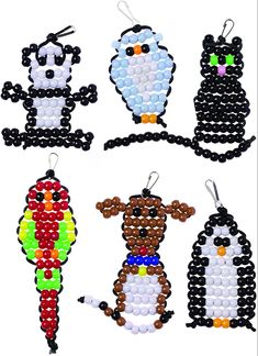 beaded animal ornament kits