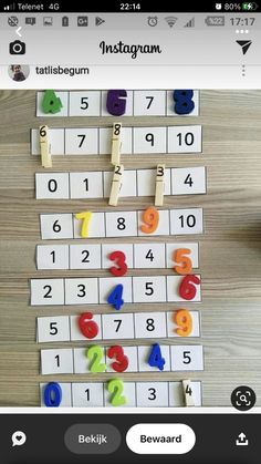 an iphone screen showing the number puzzle game