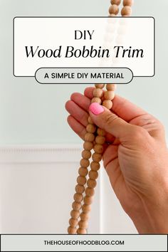 The hottest design trend for 2024, this DIY wood bobbin trim for your board and batten will change the game! It's such a fun and darling addition to your wall paneling and it's perfect for a bedroom, playroom or entryway. You can even add them to dressers and cabinets! Bobbin Beading Paneling, Wood Bobbin Trim, Bobbin Wood Trim, Board And Batten Bedroom Ideas, Bobbin Trim Wall, Girls Room Board And Batten, Diy Batten Board Wall, Bobbin Trim, Board And Batten Nursery