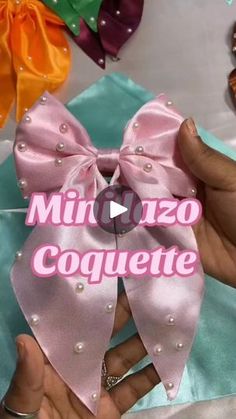 9.2K views · 255 reactions | LAZOS COQUETTOS💗💗🫴🎀🎀🎀✂️✂️🫴🫴🎀 | Lazos De Moda | Kapo · UWAIE 1k Views, Baby Hair, Tela