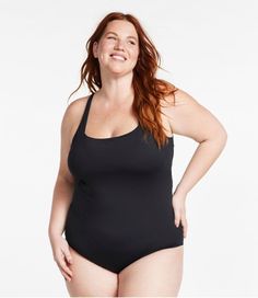 Paddle, swim or soak up the sun in a swimsuit designed for it all. This fresh, flattering tanksuit offers non-stop support and a just-right fit for all-day comfort in and out of the water. Fitted Body Content: 82% recycled nylon, 18% Lycra® spandex Liner Content: 95% polyester, 5% spandex Handwash; dry flat or line dry. Sun Protection: Yes, UPF 50+ rated fabric blocks 97. 5% of the sun's UV rays Quick Dry: Yes Fabric Resistance: Resists damage from sun, salt, chlorine and heat Abrasion Resistanc Summer Full Coverage Tankini With Built-in Bra, Sleeveless Nylon Stretch Swimwear, Sleeveless Stretch Nylon Swimwear, Stretch Nylon Sleeveless Swimwear, Sleeveless Tankini With Moderate Back Coverage For Beachwear, Stretch Racerback Tankini For Poolside, Stretch Racerback Tankini For Swimming, Full Coverage Swimwear With Built-in Bra For Beach Season, Seamless Sleeveless Swimwear