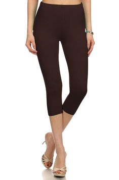 Our signature super soft high waist microfiber polyester capri leggings. One size fits most with an elastic waistband for comfort and reduce sagging. Great for layering and perfect for everyday wear. Fabric: 92% Polyester | 8% Spandex | Premium Microfiber Polyester High Waist | Elastic Waistband | Stretchy Super Soft Leggings | Knee Length Lightweight | Solid | Basic Essential Lay Flat Measurements: Waist: 12" | Inseam 18.5" | Length: 28" One Size Fits Most From Size 2-12 Soft Leggings, Capri Leggings, Lay Flat, Capri Pants, Knee Length, Capri, Layering, Everyday Wear, High Waist