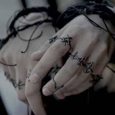 OVATE - RUNE RINGS Symbolic Black Hand Cast Jewelry, Black Sterling Silver Punk Rings, Symbolic Black Rings With Oxidized Finish, Symbolic Hand-forged Black Jewelry, Symbolic Hand Forged Black Jewelry, Frankenstein Costume, Twig Ring, Unusual Rings