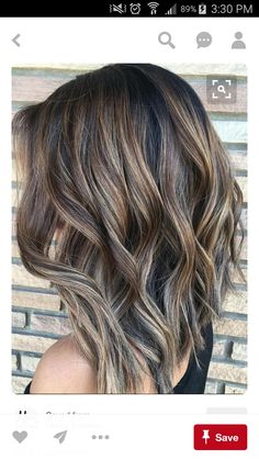 Balayage Hair Shoulder Length, U Cut Hairstyle, Medium Brunette, U Cut, Hair Cuts Medium, Ombre Blond, Thick Wavy Hair, Brunette Balayage, Brunette Balayage Hair