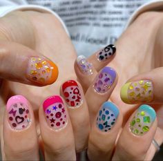 Really Cute Nails, Clothing Outfit Ideas, Kawaii Nails, Rainbow Nails, July 2022, Cute Nail Art, Dream Nails, Unique Nails, Fire Nails