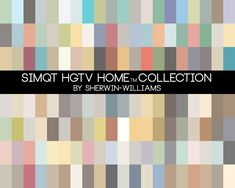 the cover art for simon hgtv's home collection